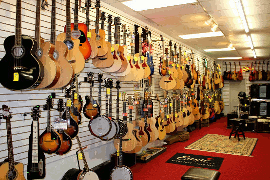 Dr. Guitar Music's Legendary Acoustic Room