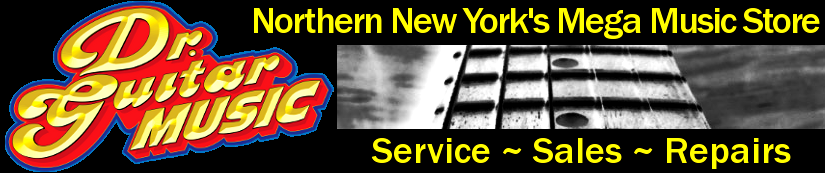 Dr. Guitar Music: Northern New York's Mega Music Store